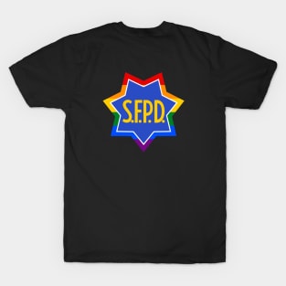 San Francisco Police Department Pride Logo T-Shirt